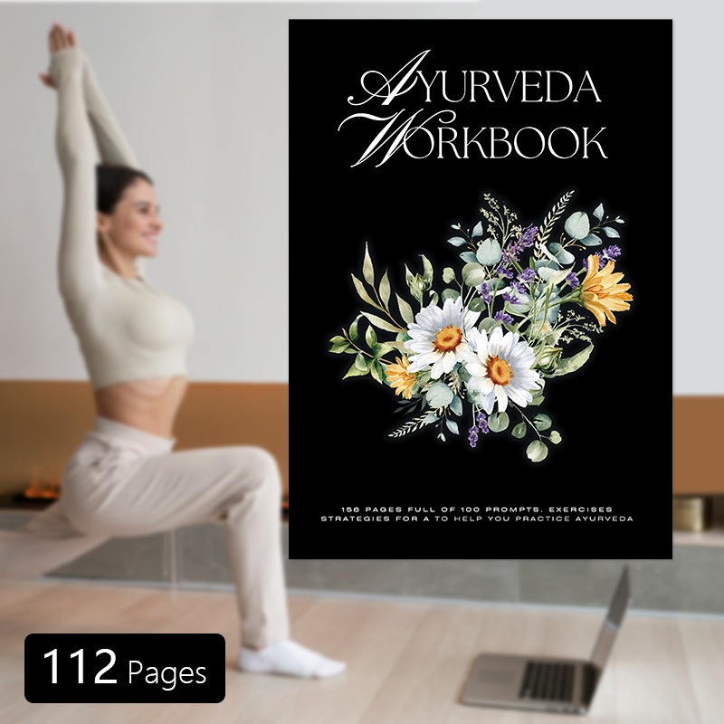 Health Wellness Yoga - Nowy YURVEDA ORKBOOS Dziennik do Praktyki