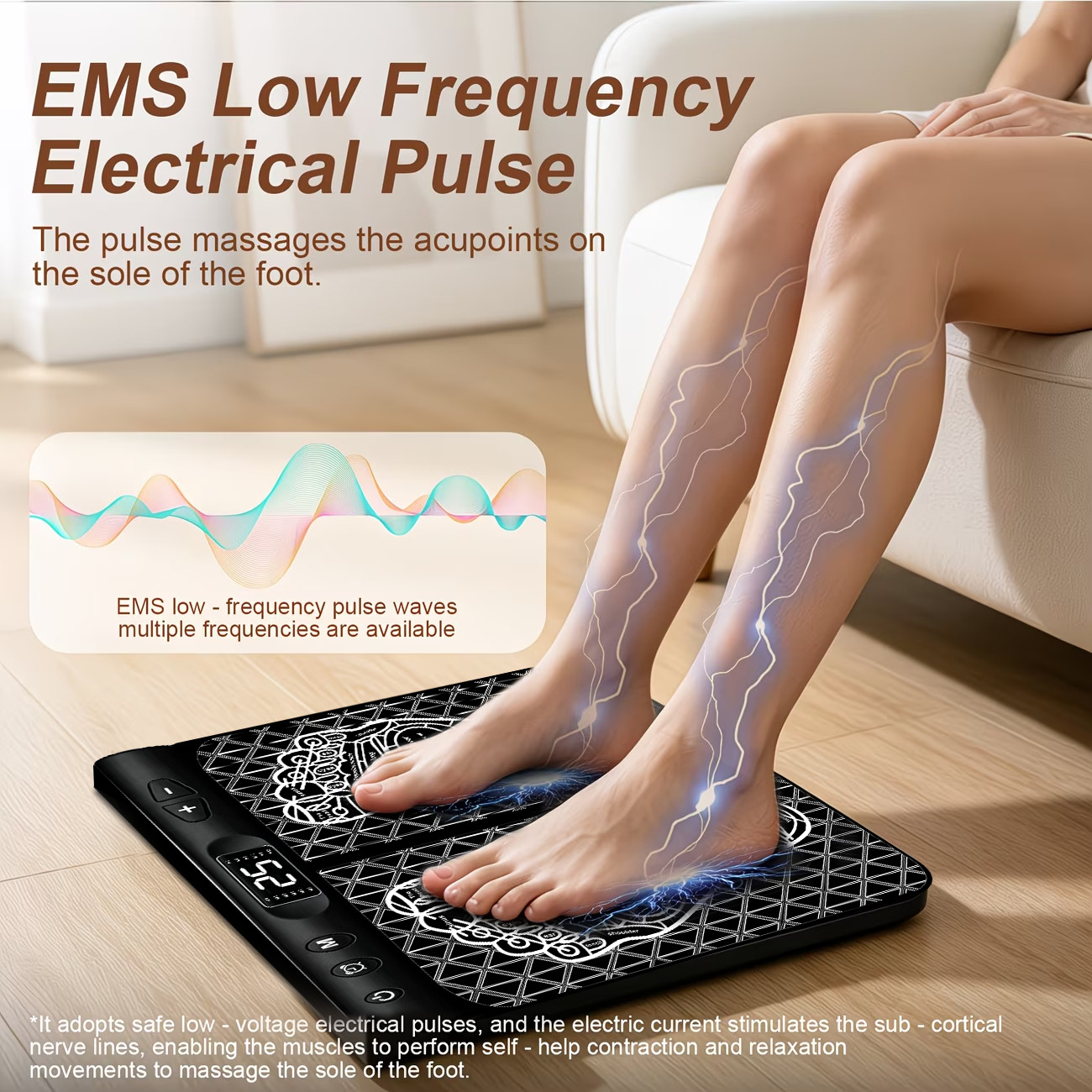 Ems Foot Massager - Mata do masażu stóp EMS -