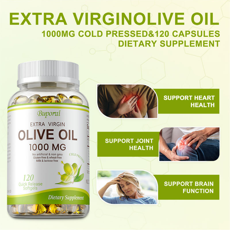 Health Wellness Vitality - Kapsułki z olejem z oliwek 1000mg