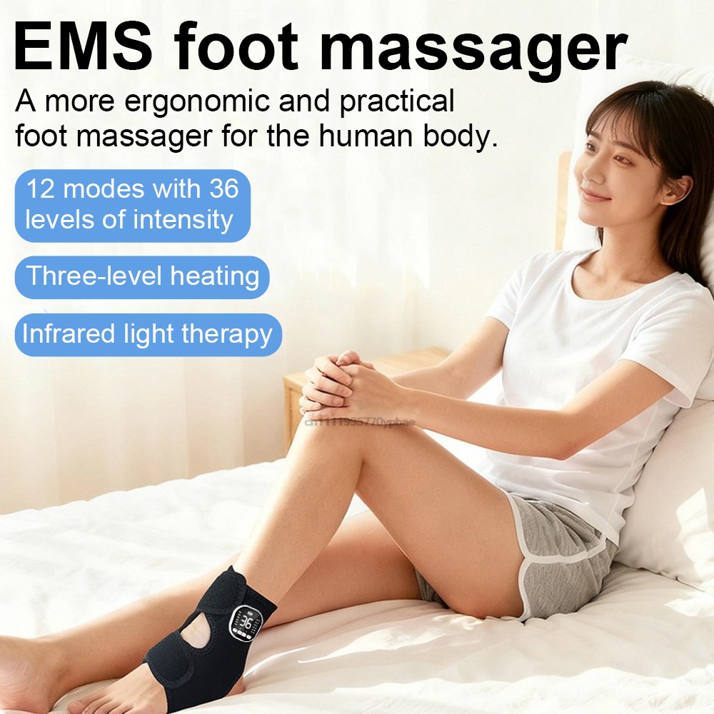 Elektryczny masażer do kostek  – Ems Foot Massager recenzja i cena