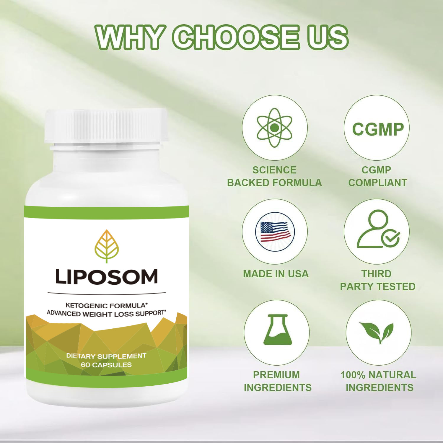 60 kapsułek Lipozem - Zdrowie  – Health Wellness Vitality recenzja i cena