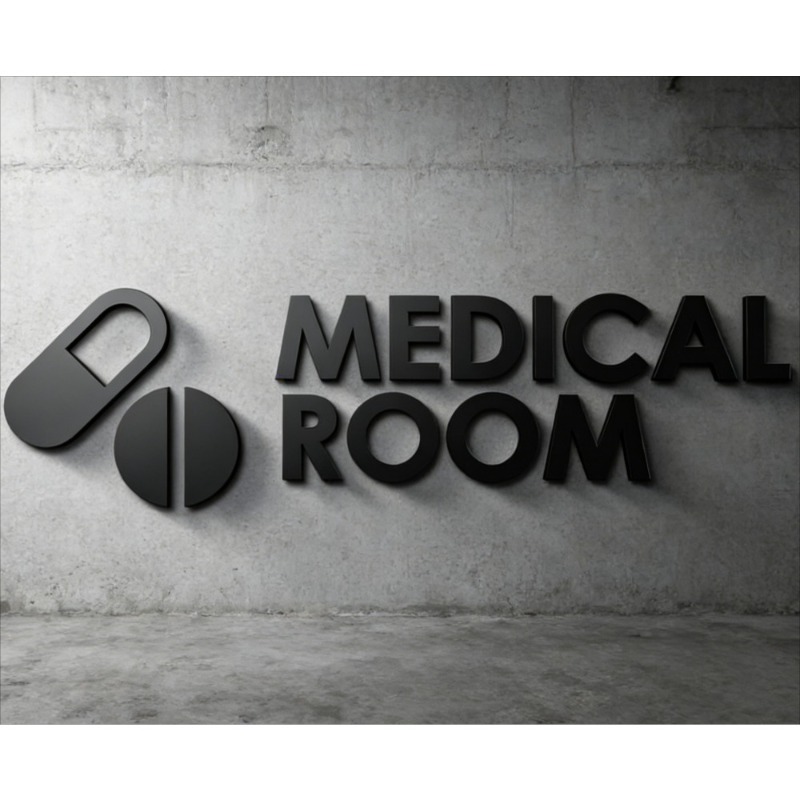 Tabliczka do pokoju medycznego – Health Wellness Clinic recenzja i cena