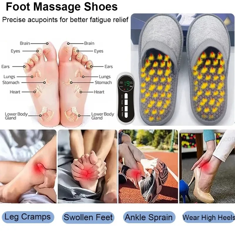 Elektryczne buty do masażu stó – Ems Foot Massager recenzja i cena