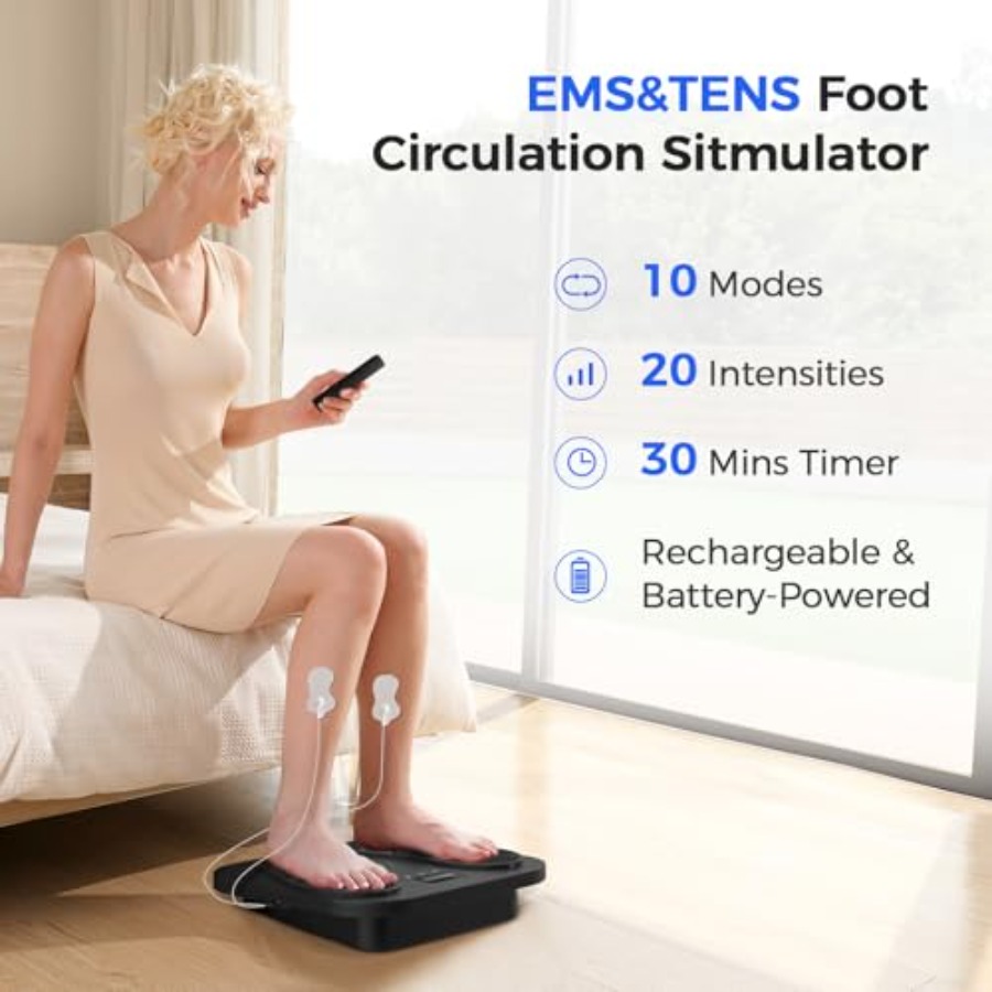 Masażer do stóp na neuropatię: – Ems Foot Massager recenzja i cena