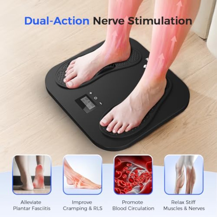 Masażer do stóp na neuropatię: – Ems Foot Massager recenzja i cena