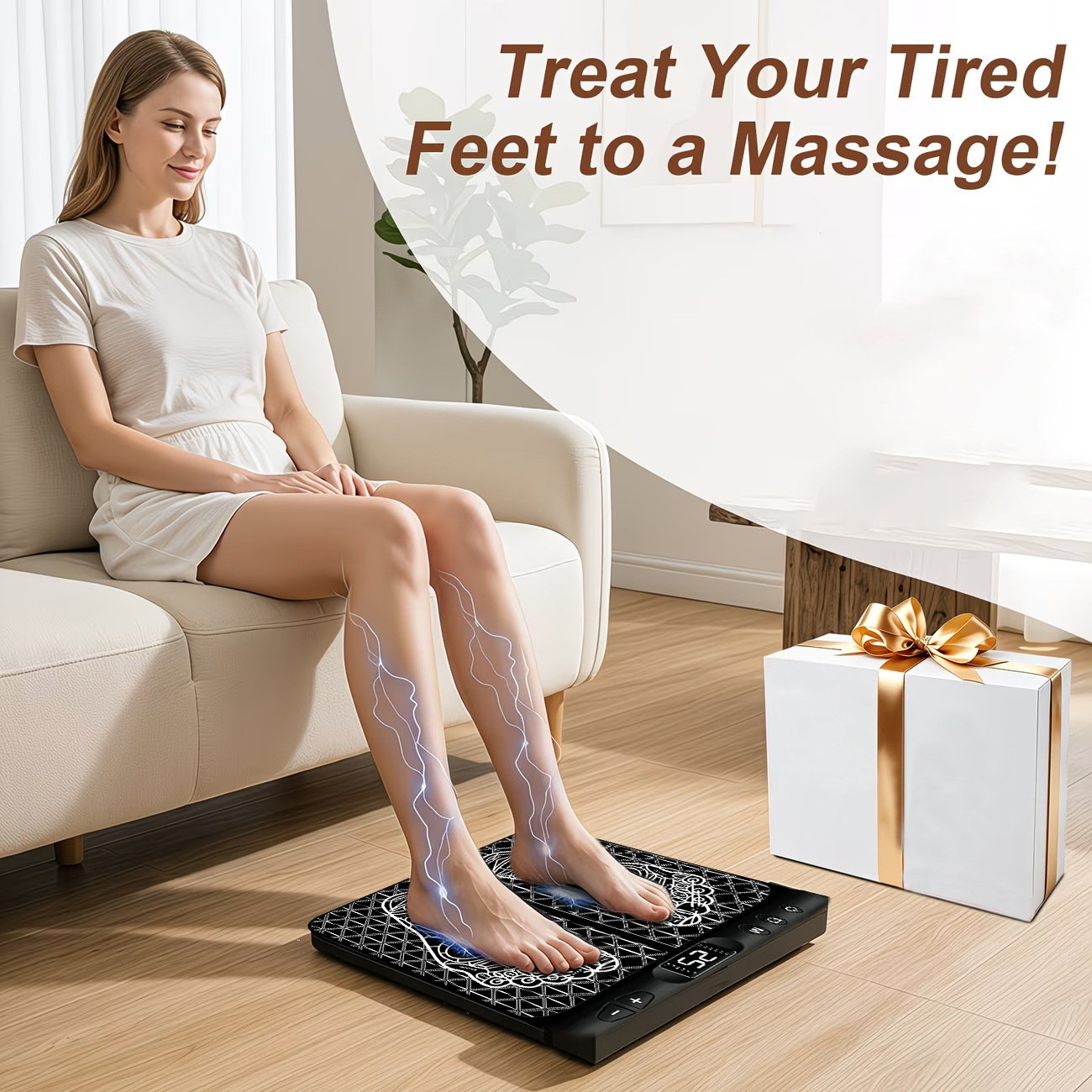 Mata do masażu stóp EMS z 12 t – Ems Foot Massager recenzja i cena