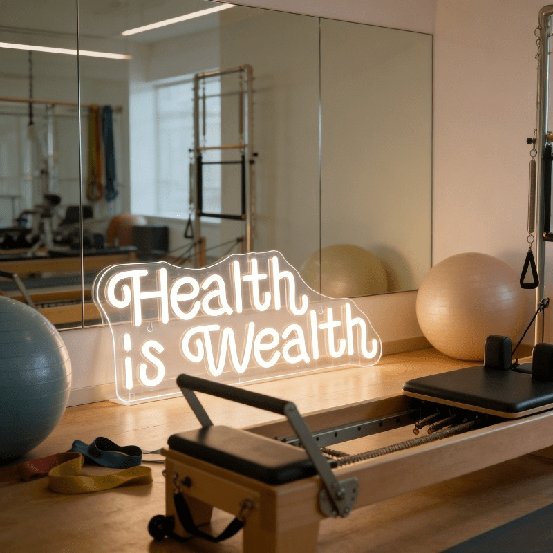 Zdrowie to bogactwo Neonowy Zn – Health Wellness Yoga recenzja i cena