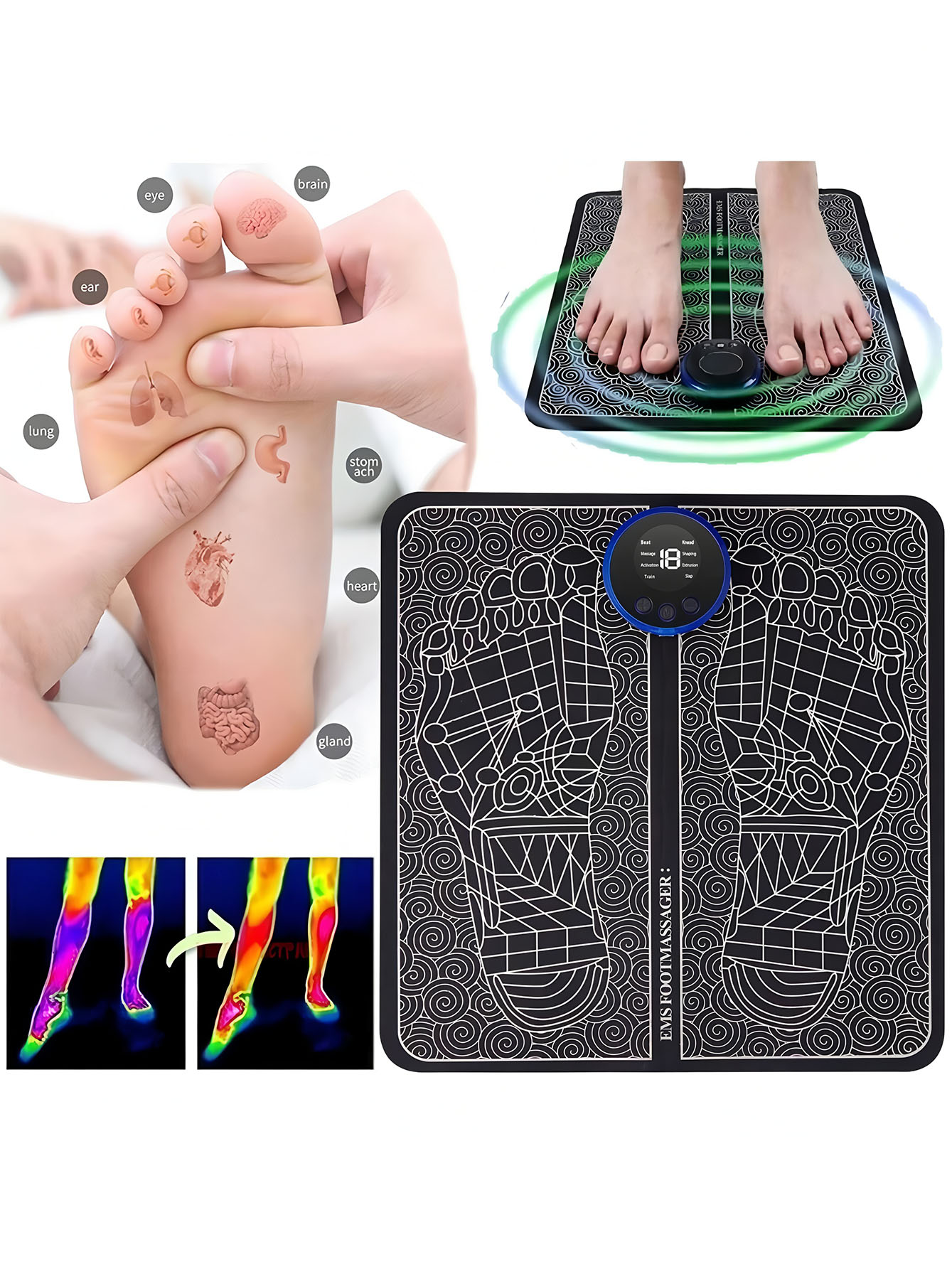 Masażer do stóp EMS Akumulator – Ems Foot Massager recenzja i cena